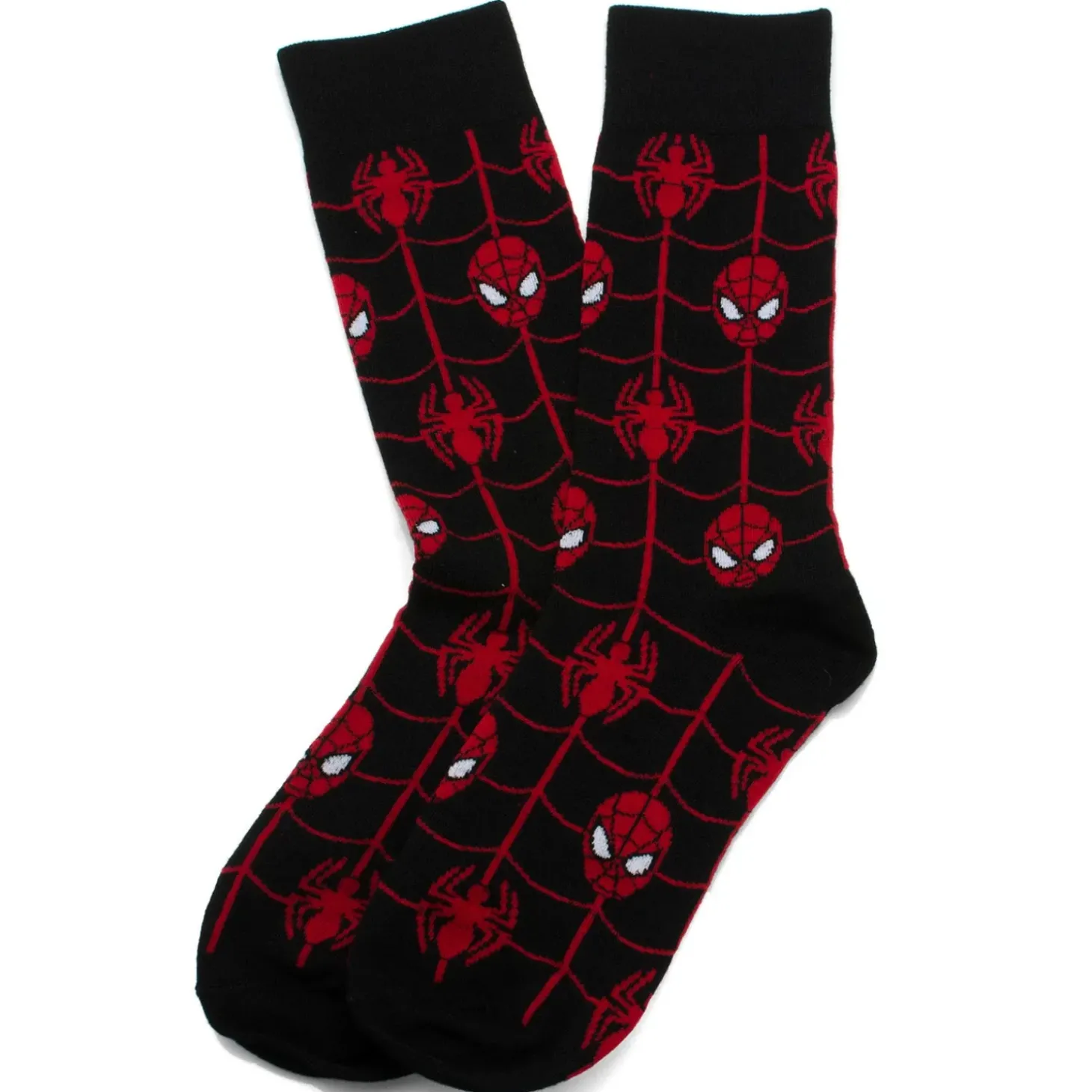 Marvel Spider-Man Web Black Socks