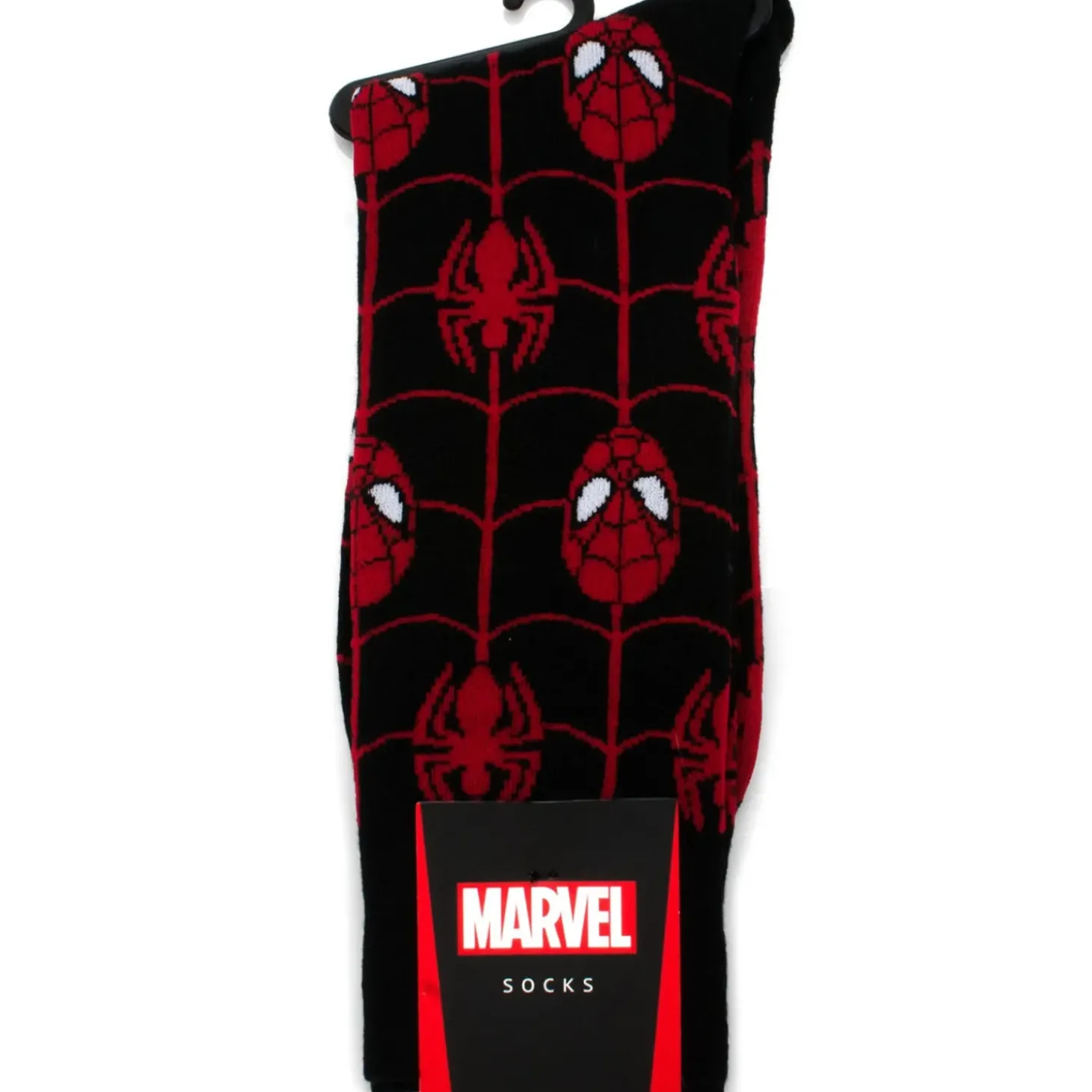 Marvel Spider-Man Web Black Socks