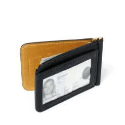 Moore & Giles SPRING ID WALLET RECLAIMED HEIRLOOM BLACK
