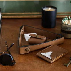 Moore & Giles SPRING ID WALLET RECLAIMED HEIRLOOM OAK