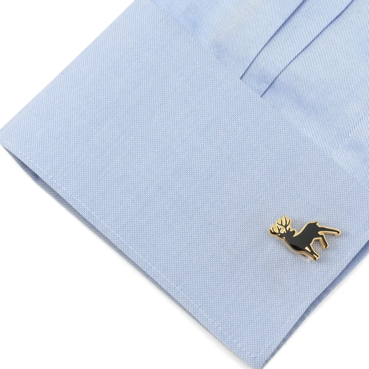 Cufflinks, Inc. Stag Deer Gold Cufflinks