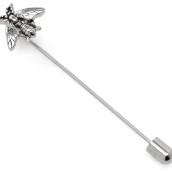 Ox and Bull Trading Co. Stainless Steel Bee Stick Pin