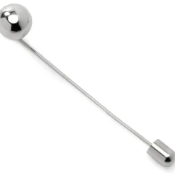 Ox and Bull Trading Co. Stainless Steel Circle Ball Stick Pin