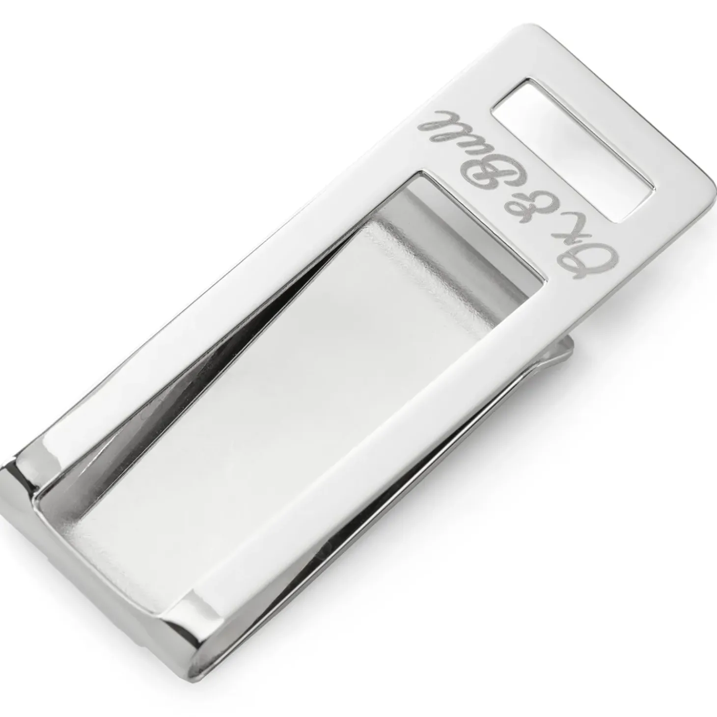 Ox and Bull Trading Co. Stainless Steel Cut Out Money Clip