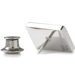 Ox and Bull Trading Co. Stainless Steel Engravable Lapel Pin
