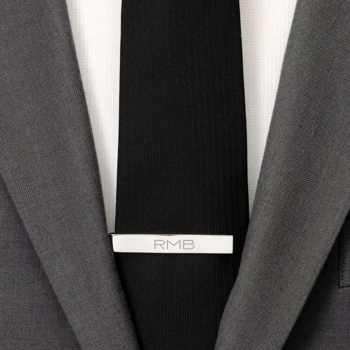 Ox and Bull Trading Co. Stainless Steel Engravable Tie Bar
