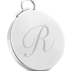 Ox and Bull Trading Co. Stainless Steel Engravable Round Infinity Pendant