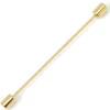 Ox and Bull Trading Co. Stainless Steel Gold Bar Collar Bar