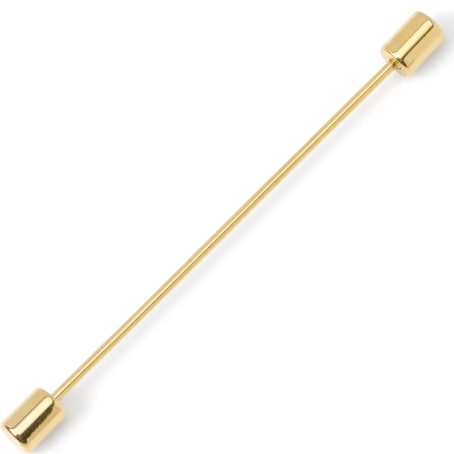 Ox and Bull Trading Co. Stainless Steel Gold Bar Collar Bar