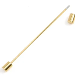 Ox and Bull Trading Co. Stainless Steel Gold Bar Collar Bar
