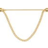 Ox and Bull Trading Co. Stainless Steel Gold Chain Collar Bar