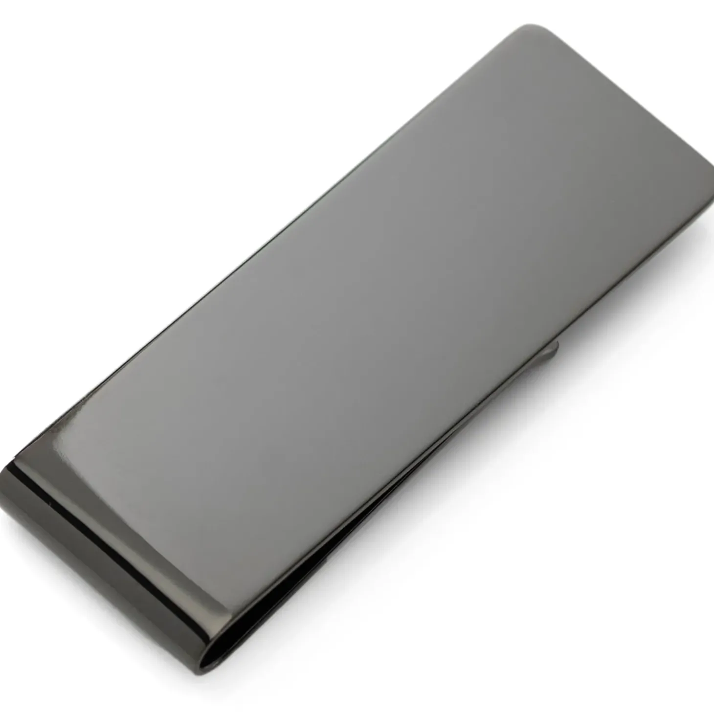 Ox and Bull Trading Co. Stainless Steel Gunmetal Engravable Money Clip
