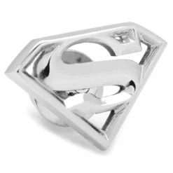 DC Comics Stainless Steel Superman Lapel Pin