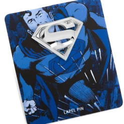 DC Comics Stainless Steel Superman Lapel Pin