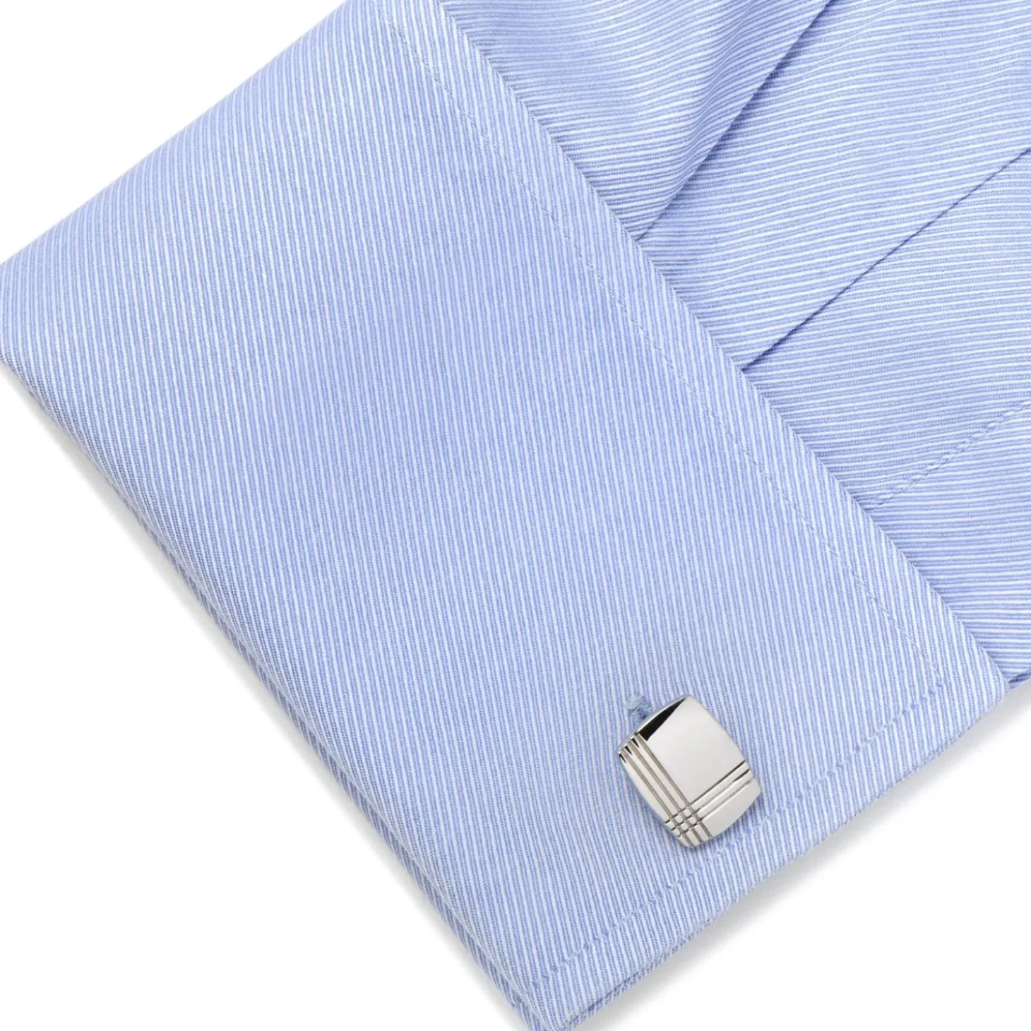 Ox and Bull Trading Co. Stainless Steel Tartan Plaid Stud Set