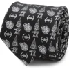Star Wars Battle Black Men's Tie