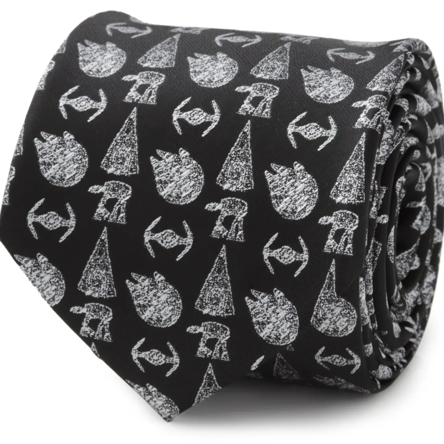 Star Wars Battle Black Men's Tie