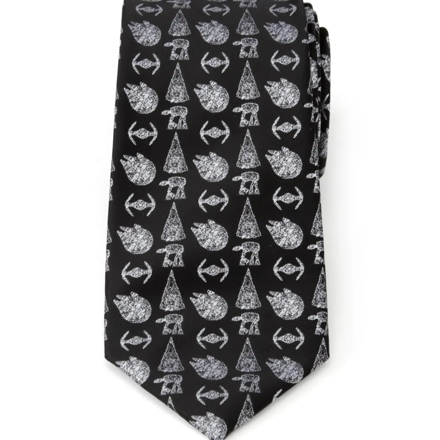 Star Wars Battle Black Men's Tie