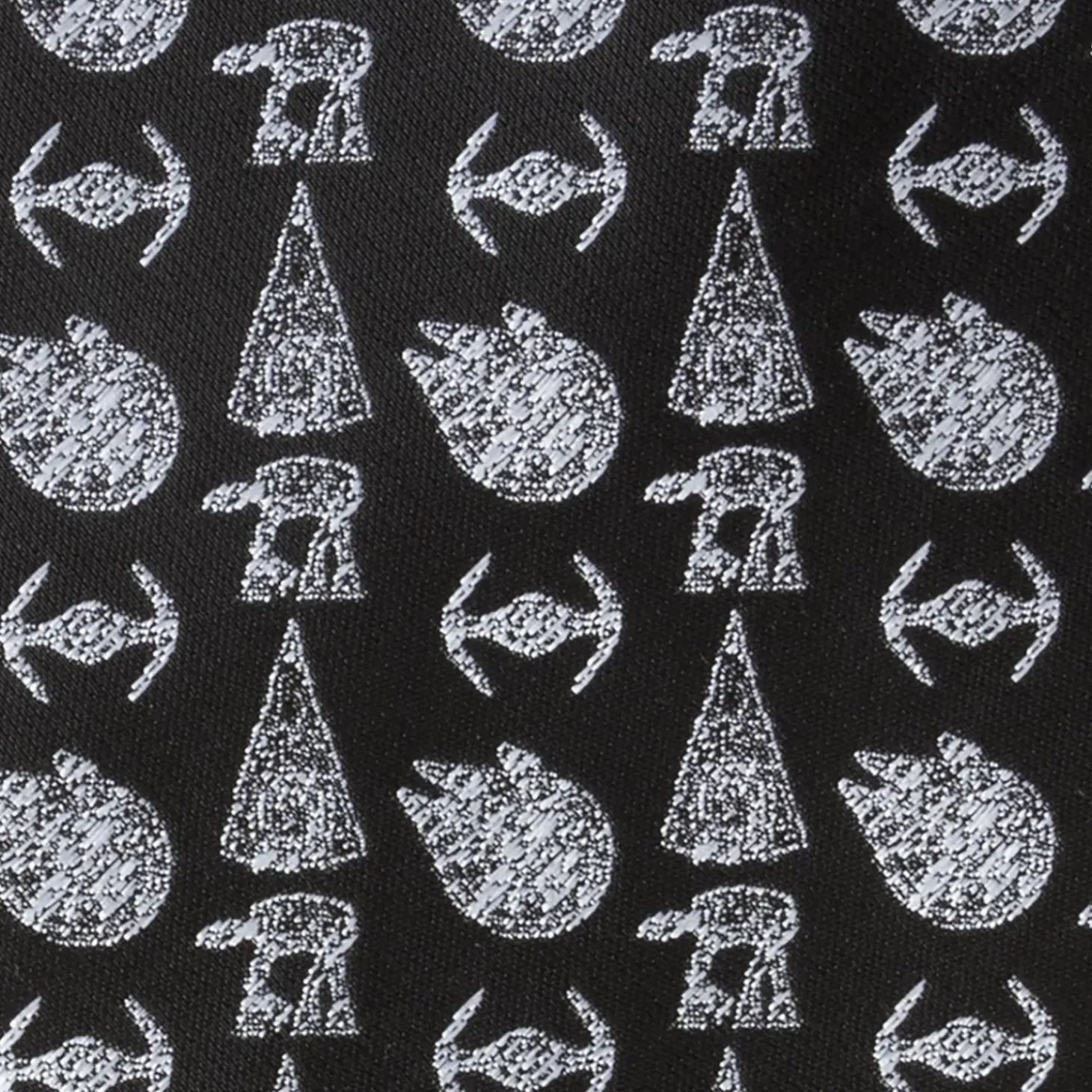 Star Wars Battle Black Men's Tie