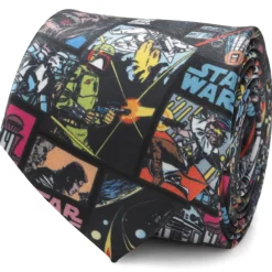 Star Wars Comic Black Men's Tie