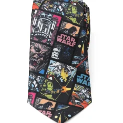Star Wars Comic Black Men's Tie