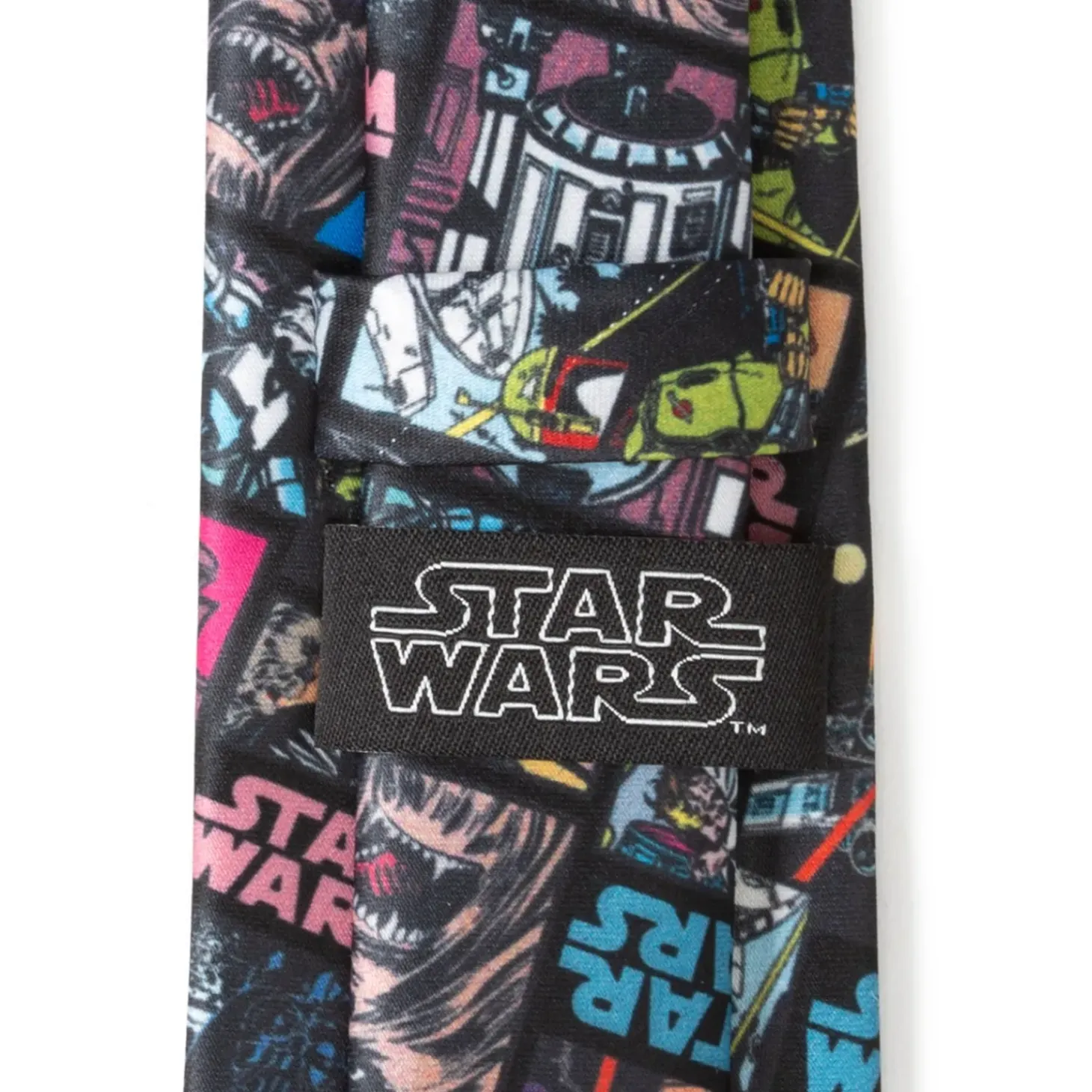 Star Wars Comic Black Men's Tie