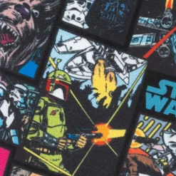Star Wars Comic Black Men's Tie