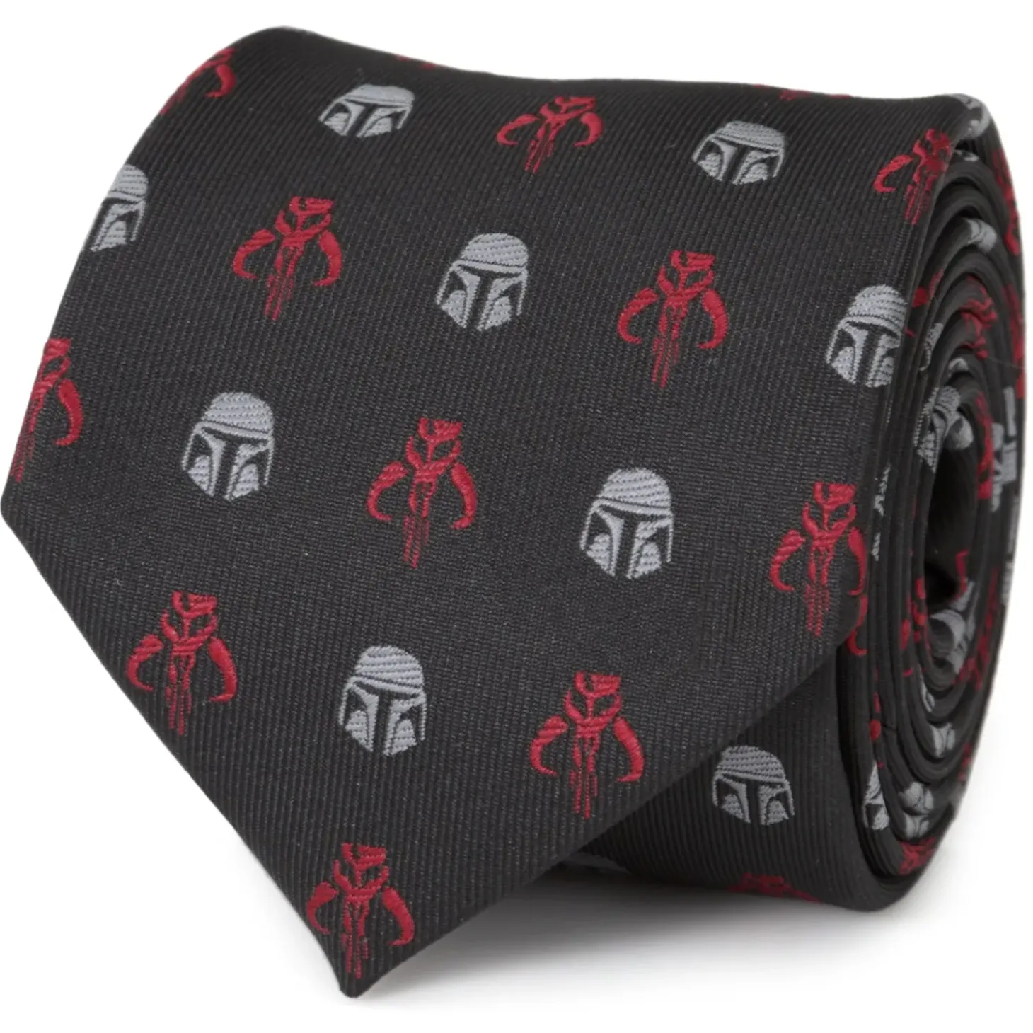 Star Wars Mando Black Red Men's Tie