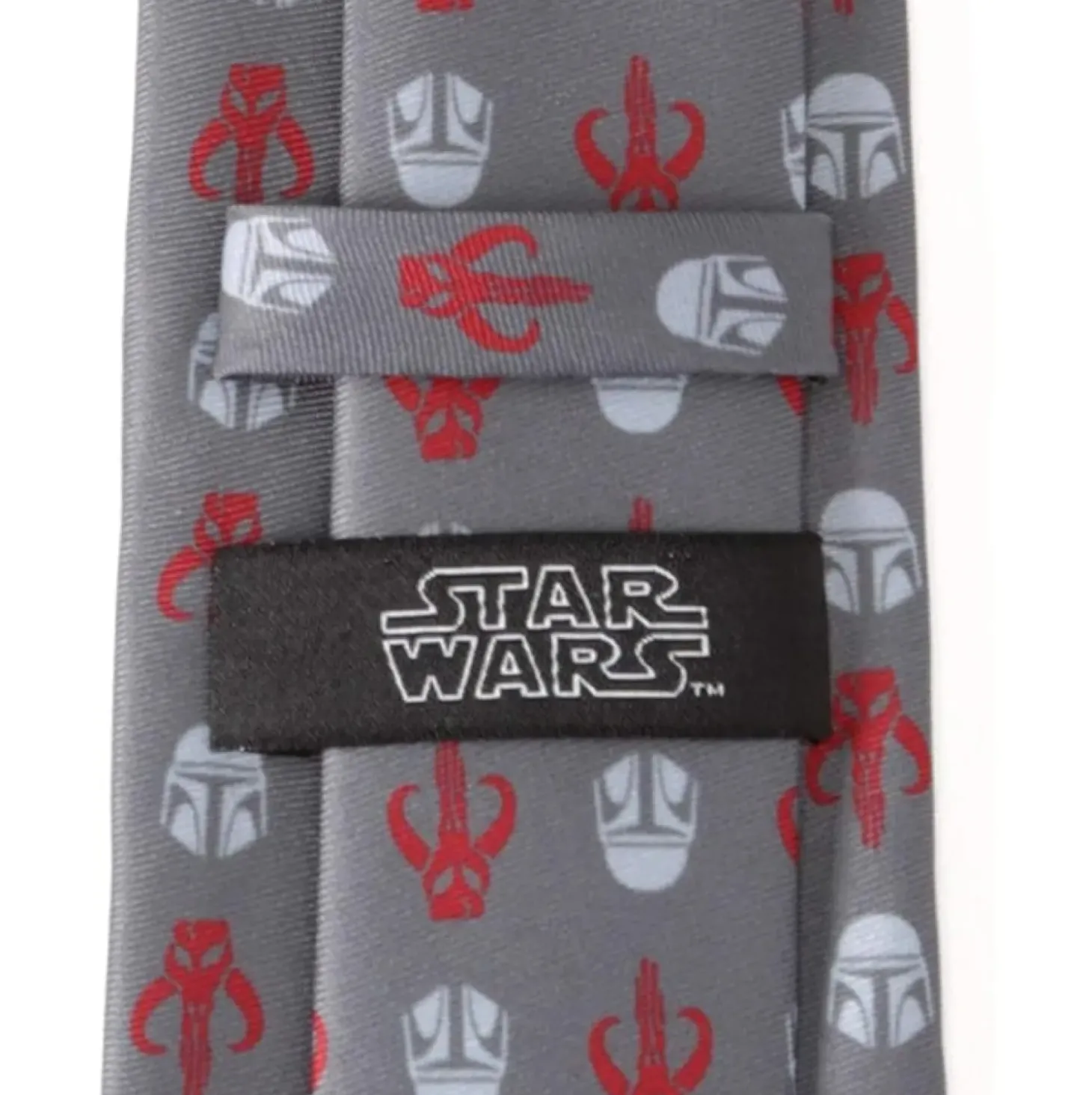 Star Wars Mando Gray Men's Tie