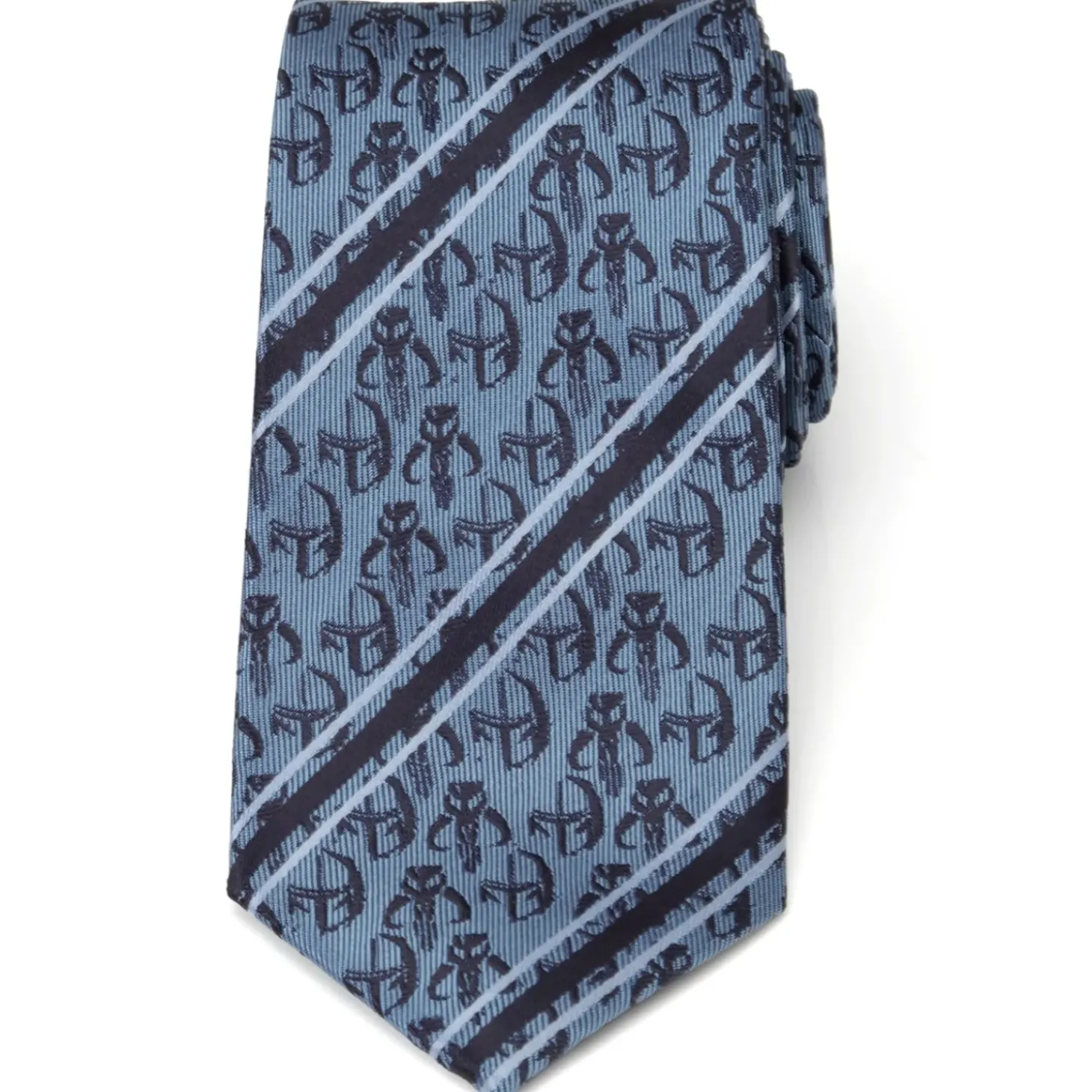 Star Wars Mando Navy Stripe Men's Tie