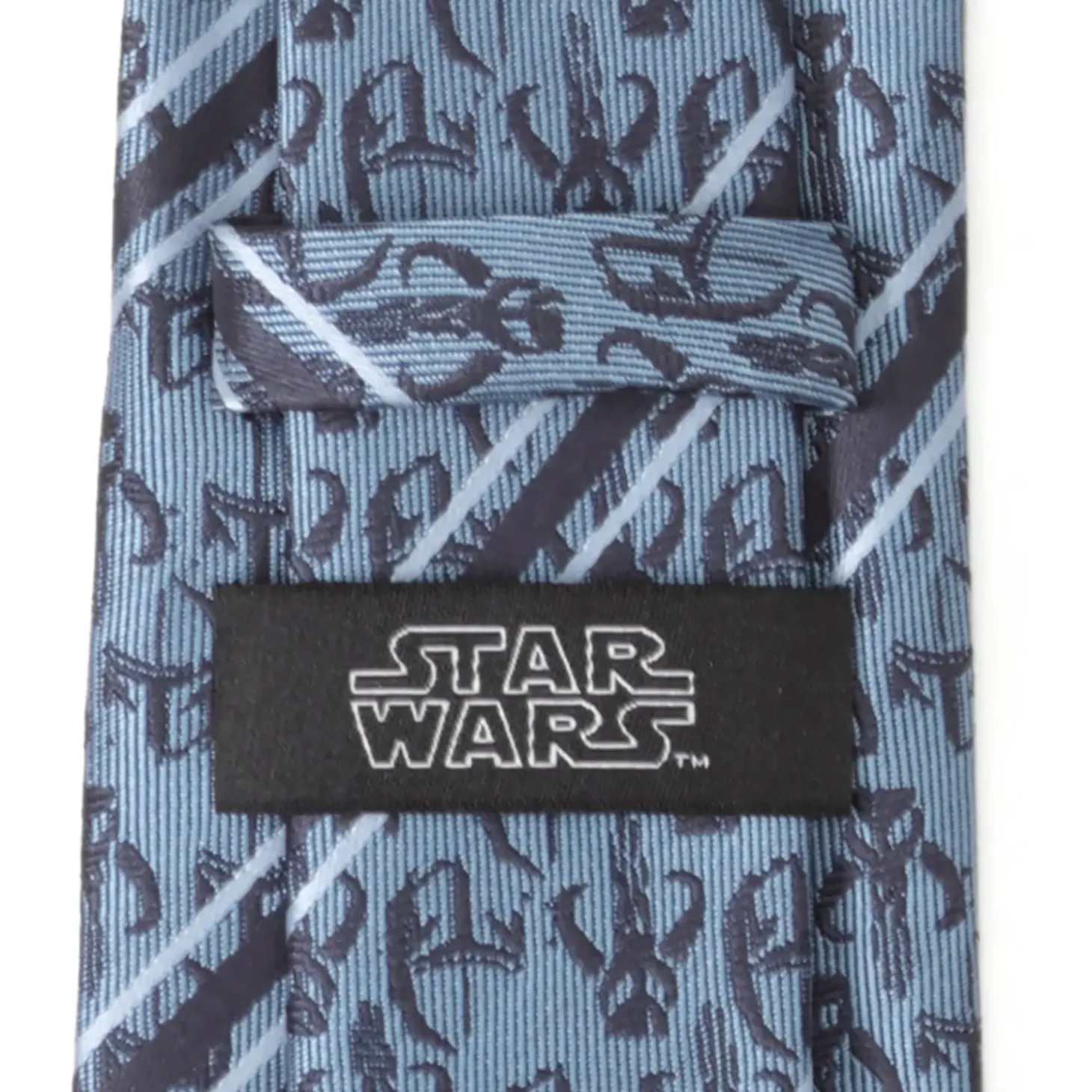Star Wars Mando Navy Stripe Men's Tie