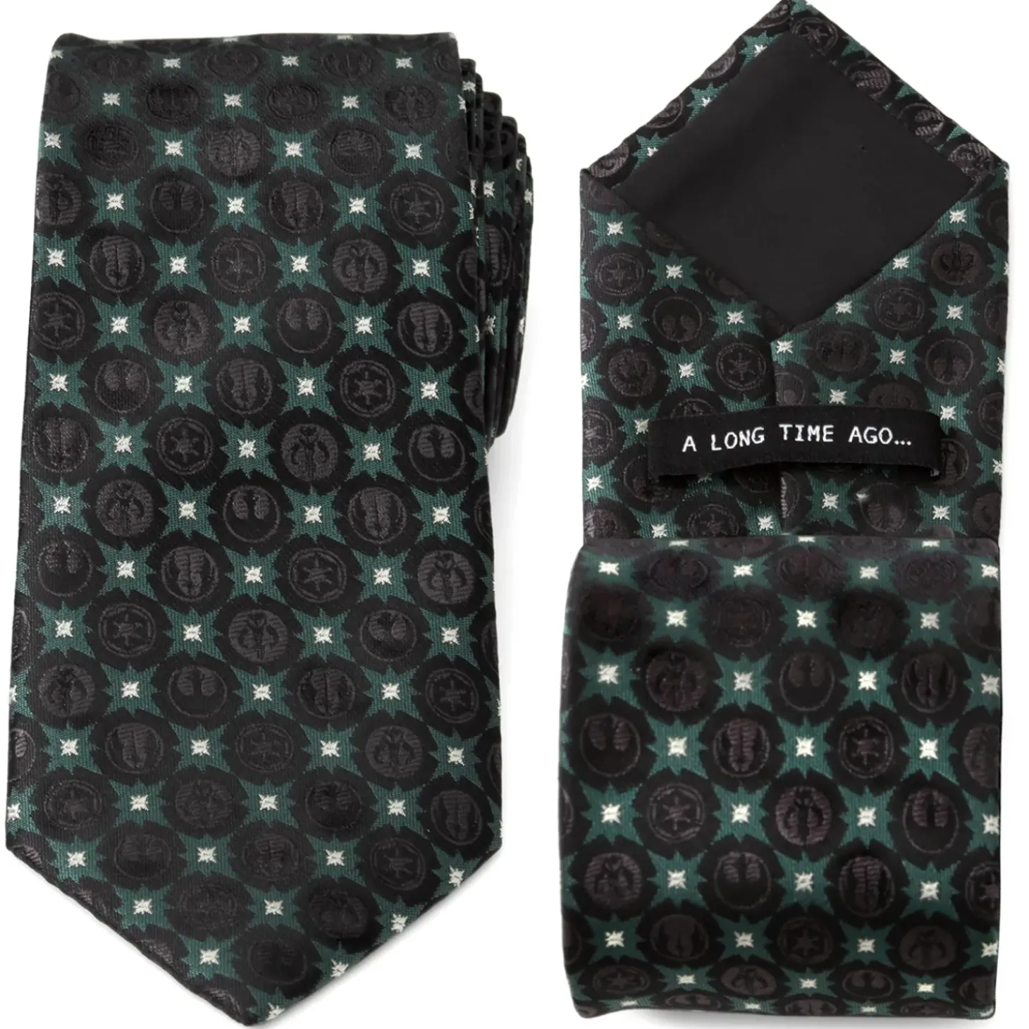 Star Wars Symbols Black Mens Tie