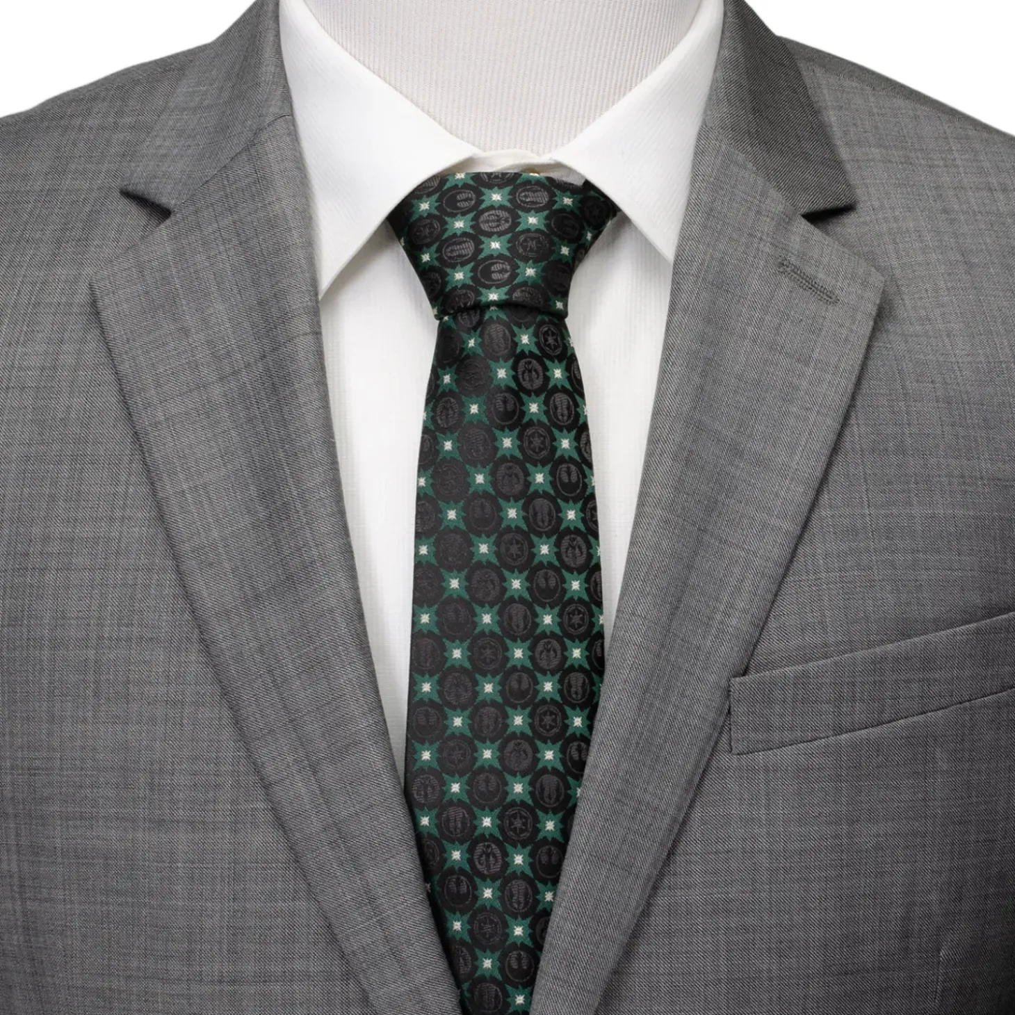Star Wars Symbols Black Mens Tie
