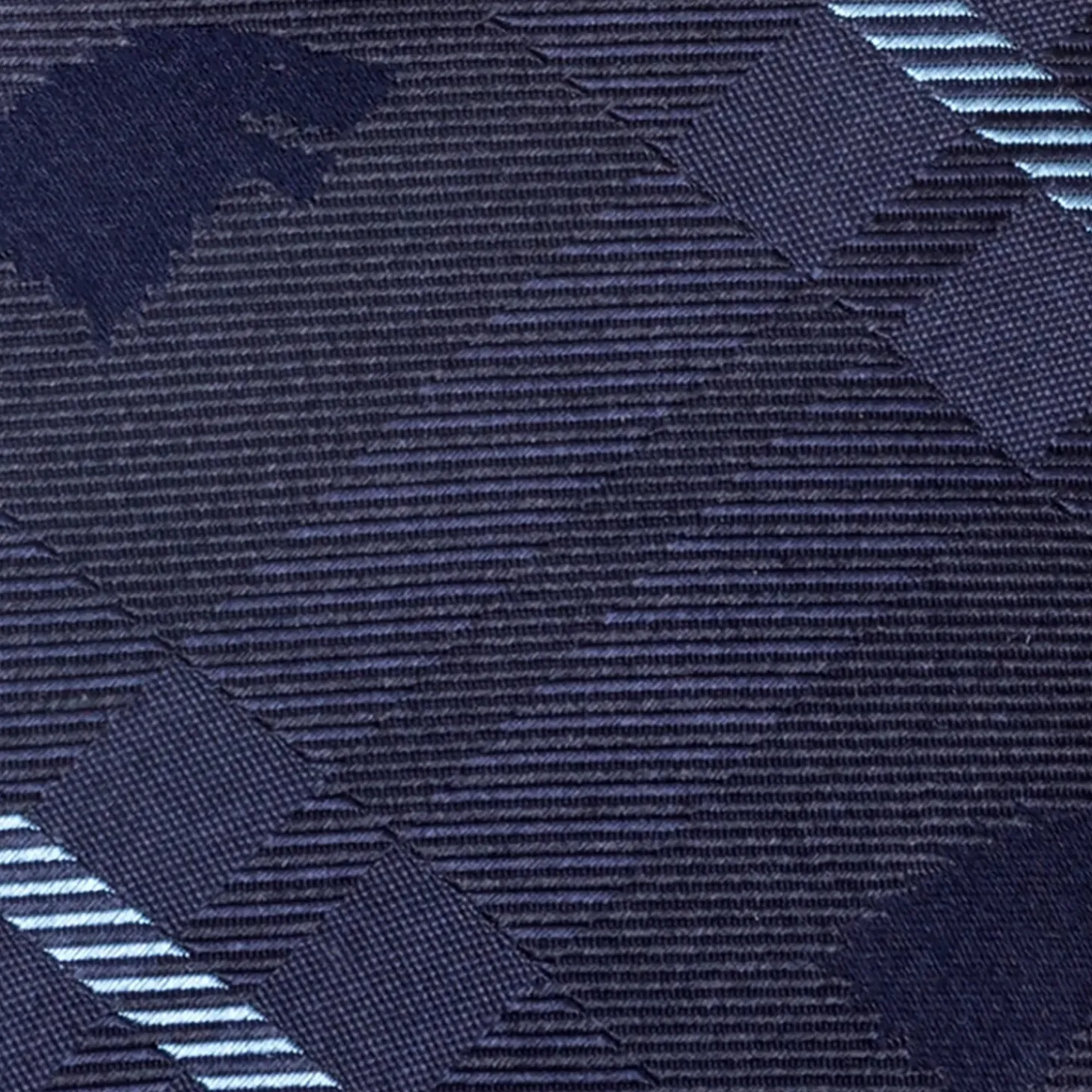 Game of Thrones Stark Direwolf Blue Plaid Silk Men's Tie