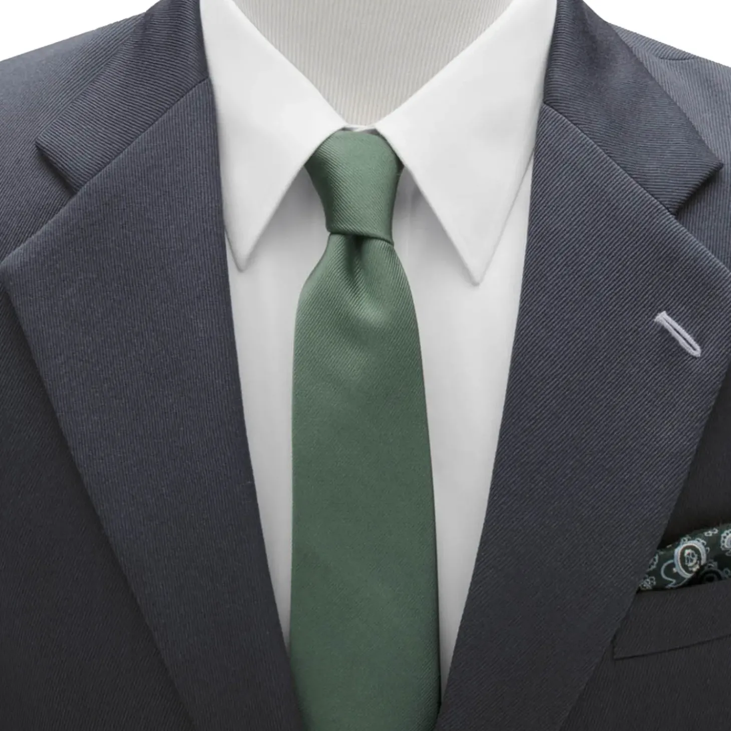 Game of Thrones Stark Direwolf Green Men's Tie