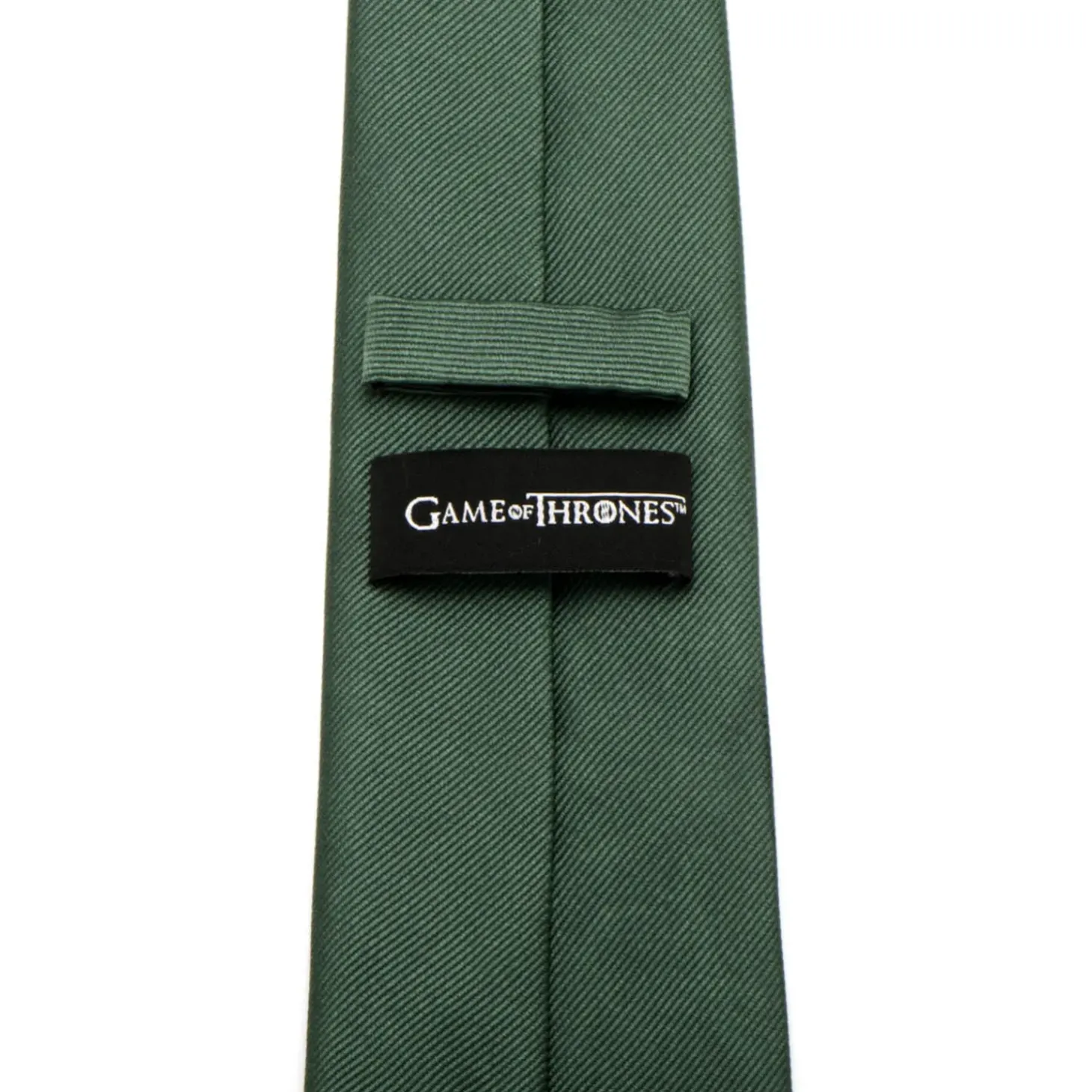 Game of Thrones Stark Direwolf Green Men's Tie