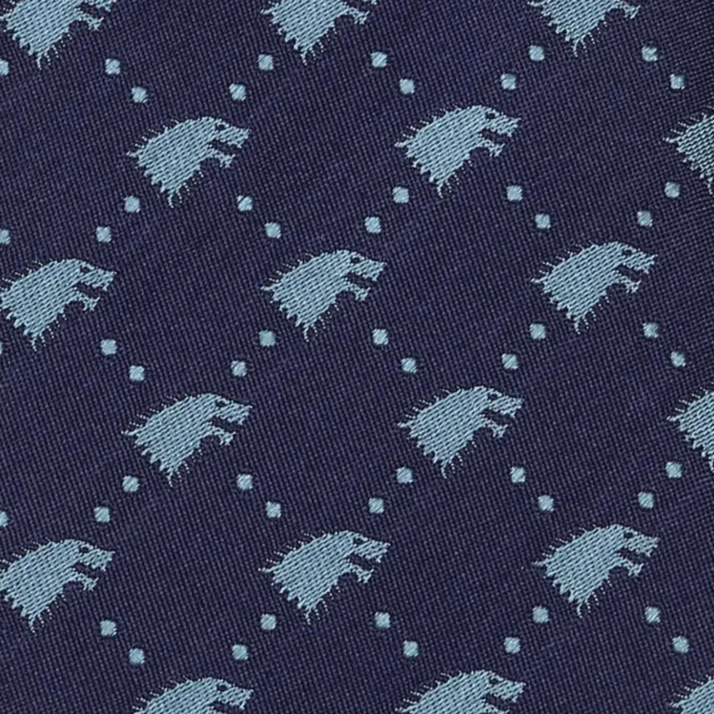 Game of Thrones Stark Direwolf Men's Tie