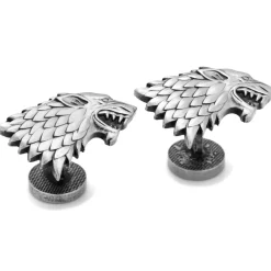 Game of Thrones Stark Direwolf Sigil Cufflinks