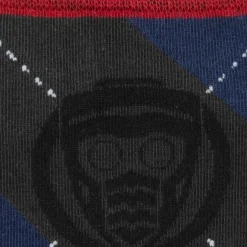 Marvel Star-Lord Charcoal Argyle Men's Socks