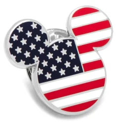 Disney Stars and Stripes Mickey Mouse Lapel Pin