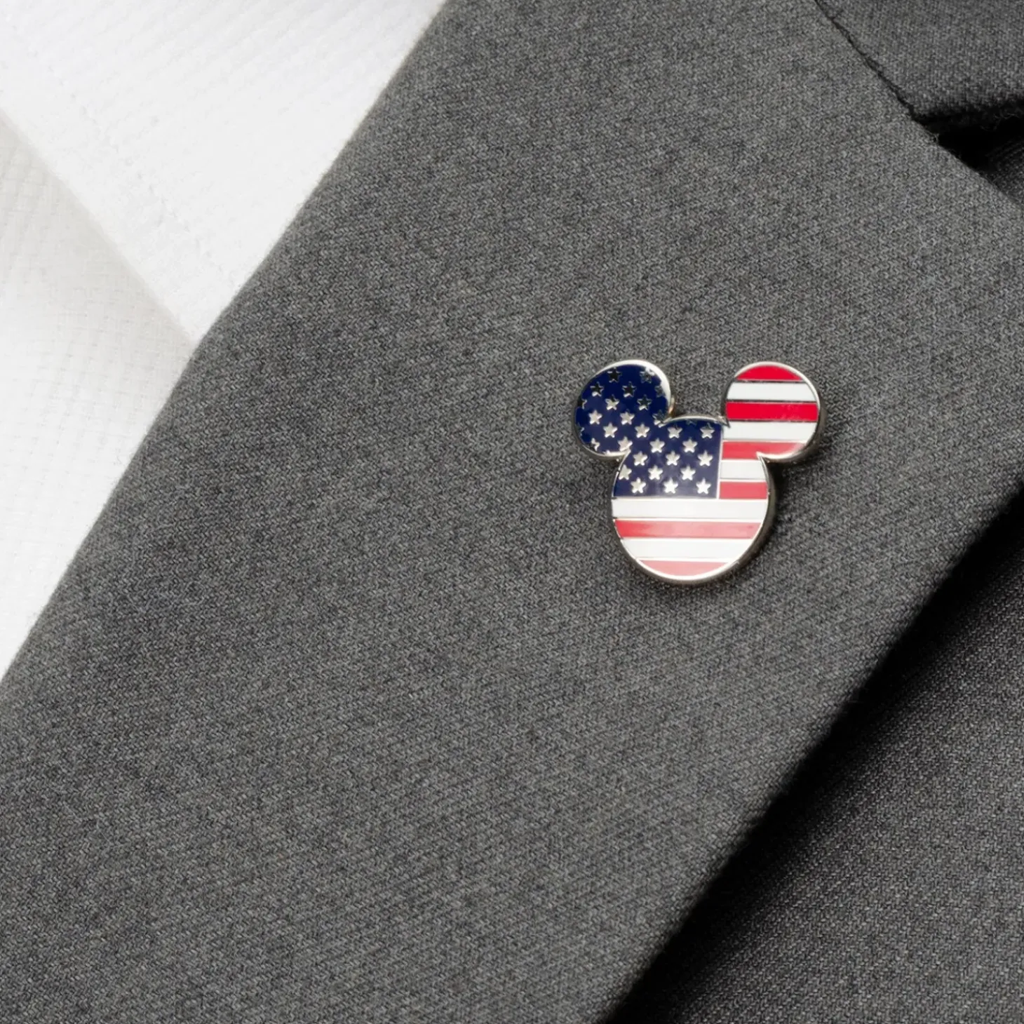 Disney Stars and Stripes Mickey Mouse Lapel Pin