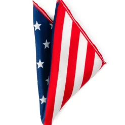 Cufflinks, Inc. Stars and Stripes Pocket Square