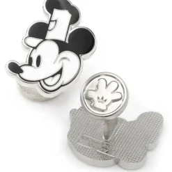 Disney Steamboat Willie Singing Cufflinks