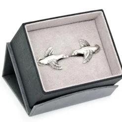Max Lang Sterling Duck Cufflinks