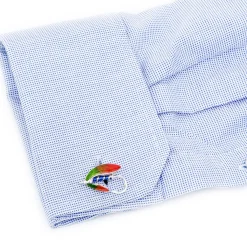 Deakin & Francis Sterling Fly Fishing Flies Cufflinks