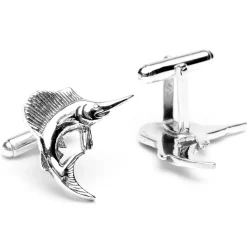 Max Lang Sterling Sailfish Cufflinks