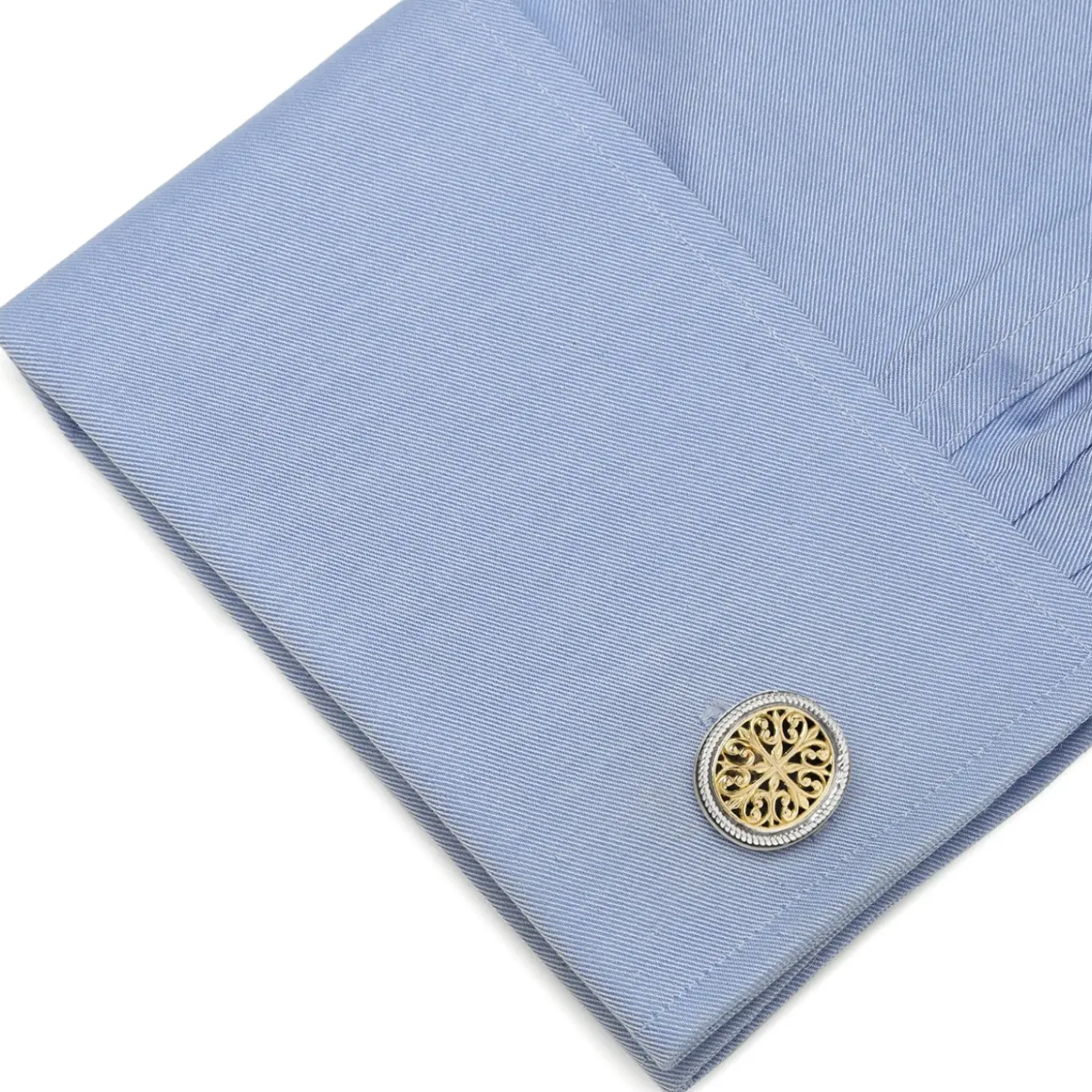 Konstantino Sterling Silver 18 karat Cufflinks