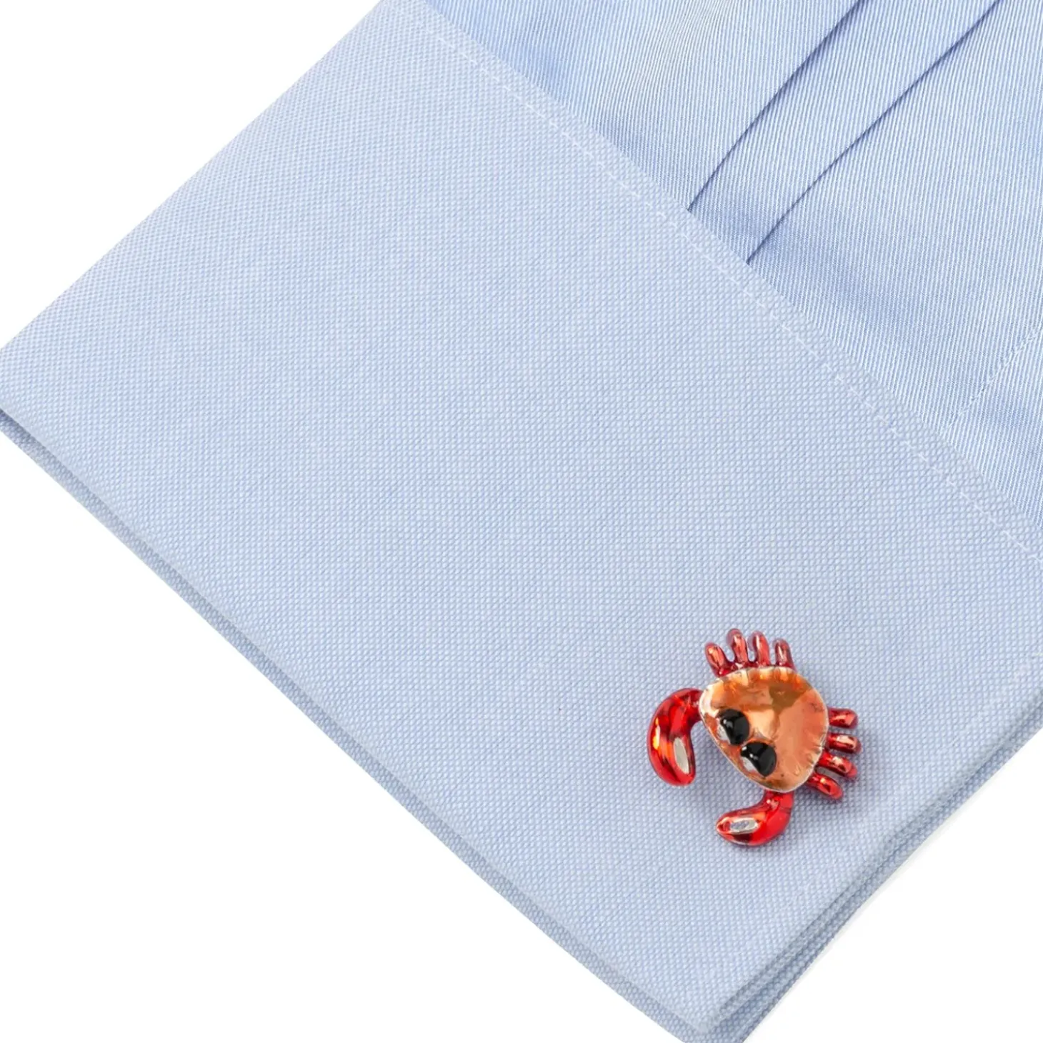Deakin & Francis Sterling Silver Crab Cufflinks