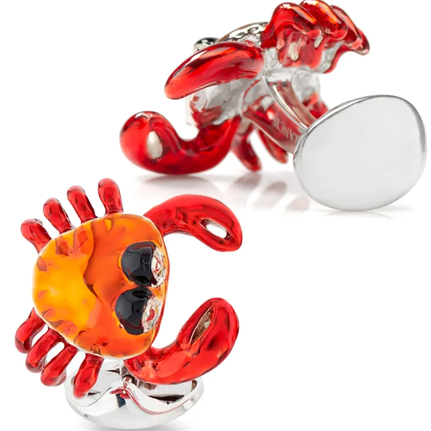 Deakin & Francis Sterling Silver Crab Cufflinks