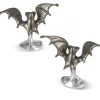 Deakin & Francis Sterling Silver ‘Creepy’ Bat Cufflinks